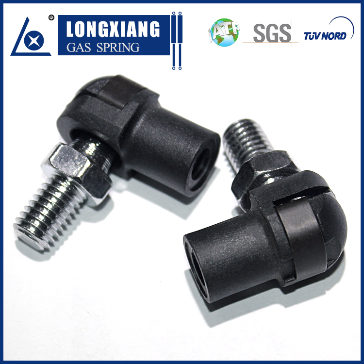 LX530 plastic end fitting with ball joint